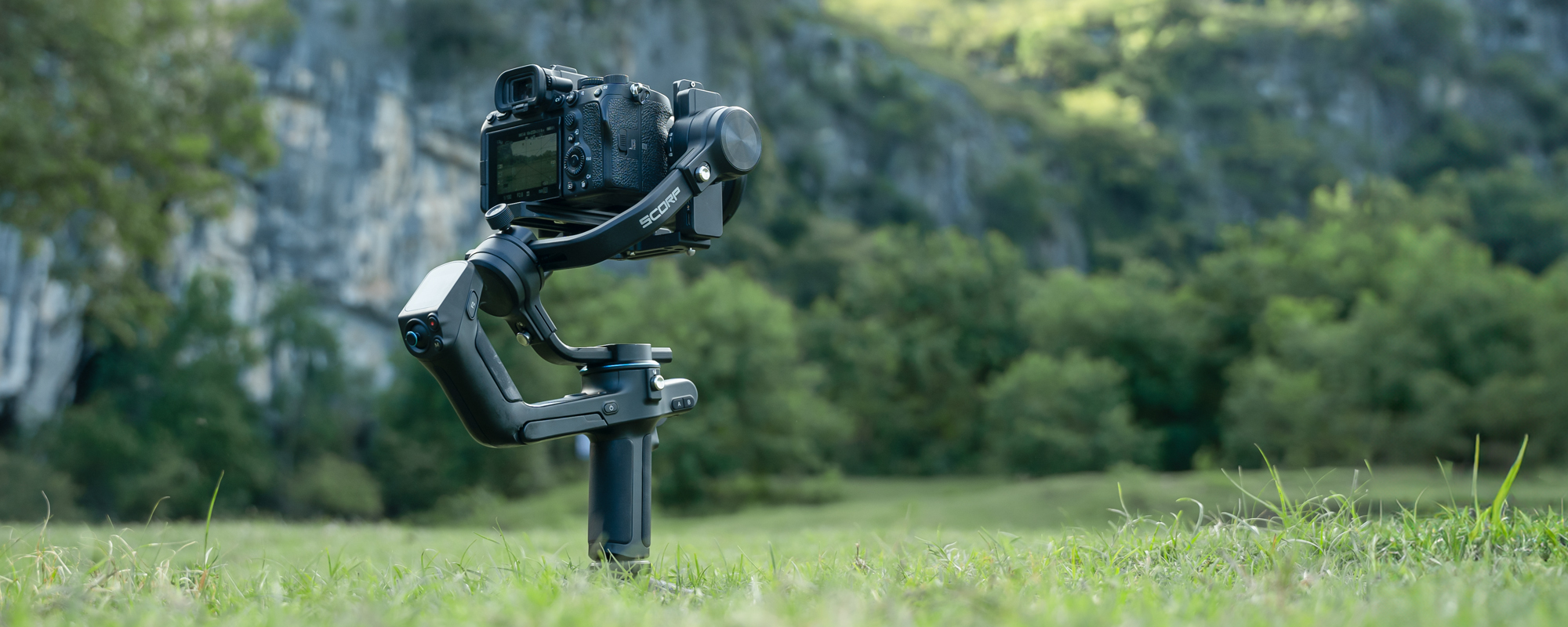 Gimbal ręczny FeiyuTech Scorp 2 Kit do aparatów VDSLR